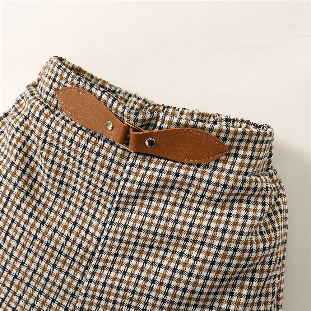 2PCS Toddler Baby Girl Clothes Letter Print