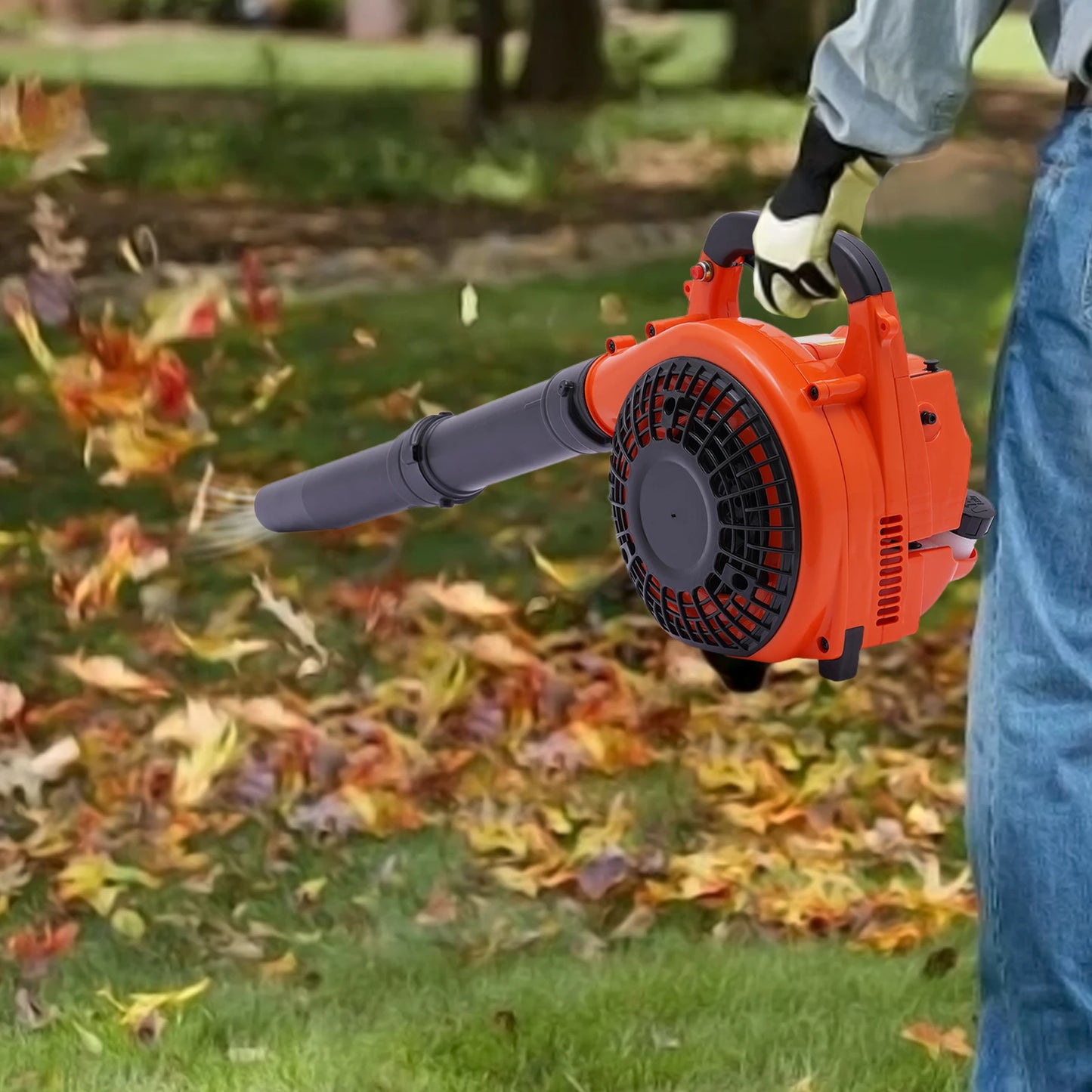 Commercial Handheld Gas Leaf Blower Cleaning Tool