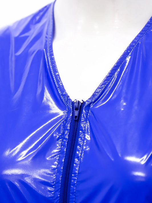 Adult Waterproof Leakproof Adaptive Jumpsuit Front Zipper Sleeveless Rompers for Special Needs Elderly Incontinence Underwear