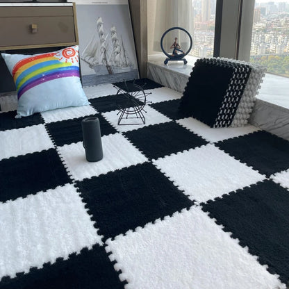 12Pcs Thickened Foam Interlocking Carpet Puzzle Mat Rug