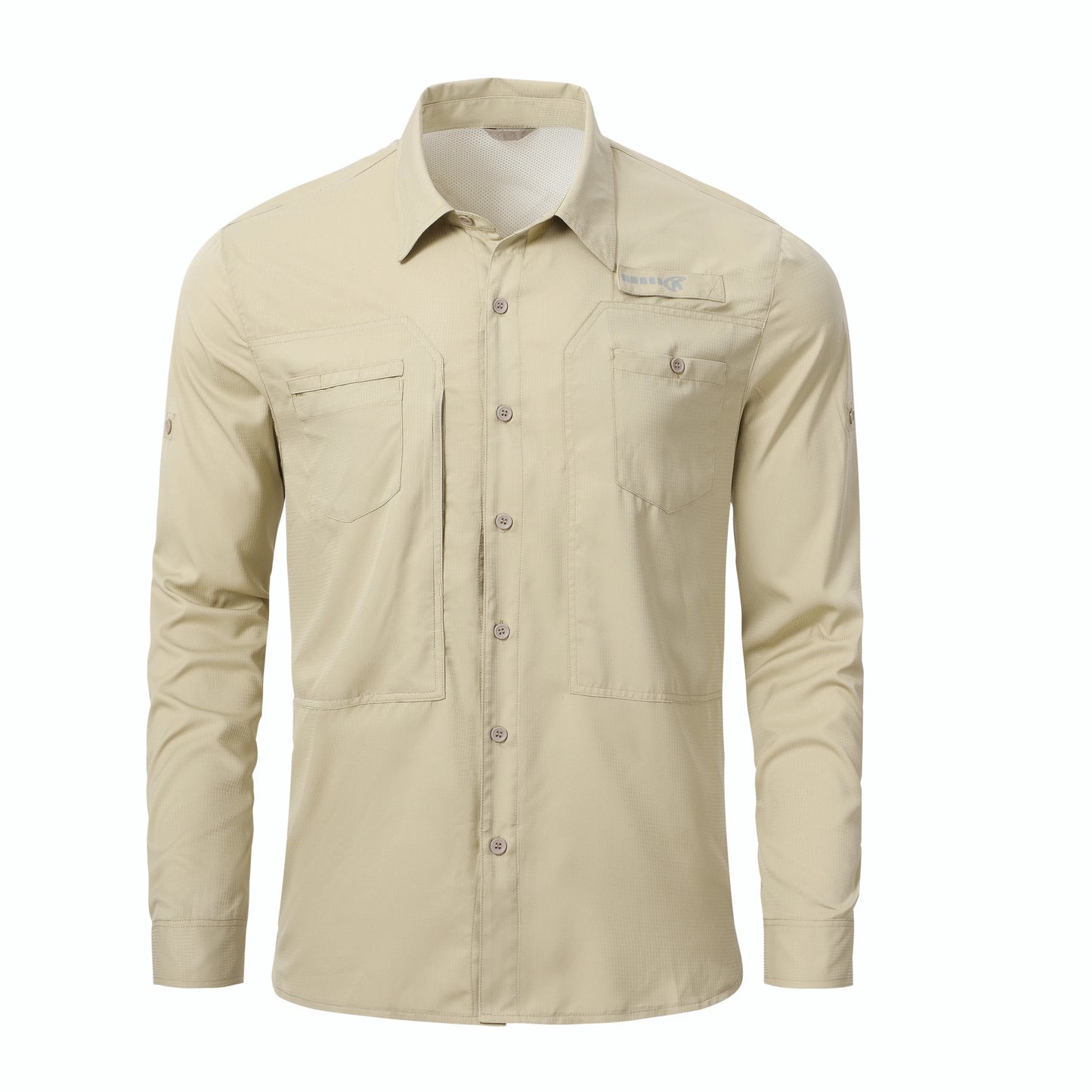 Men's UPF 50+ Casual Long Sleeve Fishing Shirts