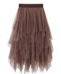 Fashion Tutu Skirt Casual High Waist Midi