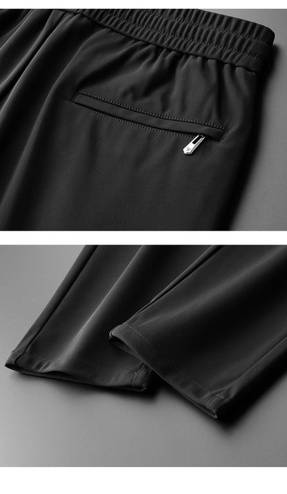 Silk Stretch Casual Fashion Long Pants Pencil