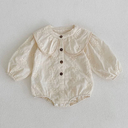 Infant Baby Girls Sleeveless Knit Rompers