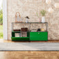 Sideboard Storage Shelf Furniture Stainless Steel