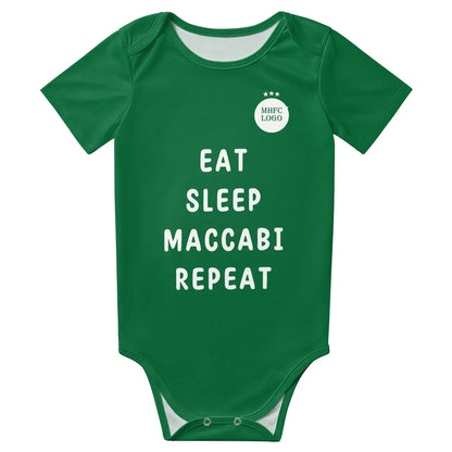 Green Apes Baby Bodysuit Unisex Onesie Outfit