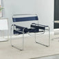 Single Chair Network Red Bauhaus Saddle Leather