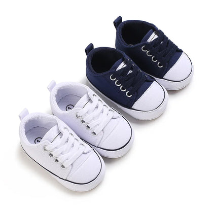 Baby Boy/Girls Canvas Shoes Non-slip Rubber Sole