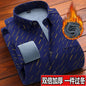 American Vintage Thickened Warm Plaid Shirt Mens