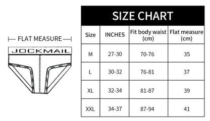 JOCKMAIL Men Briefs Underwear Low Waist