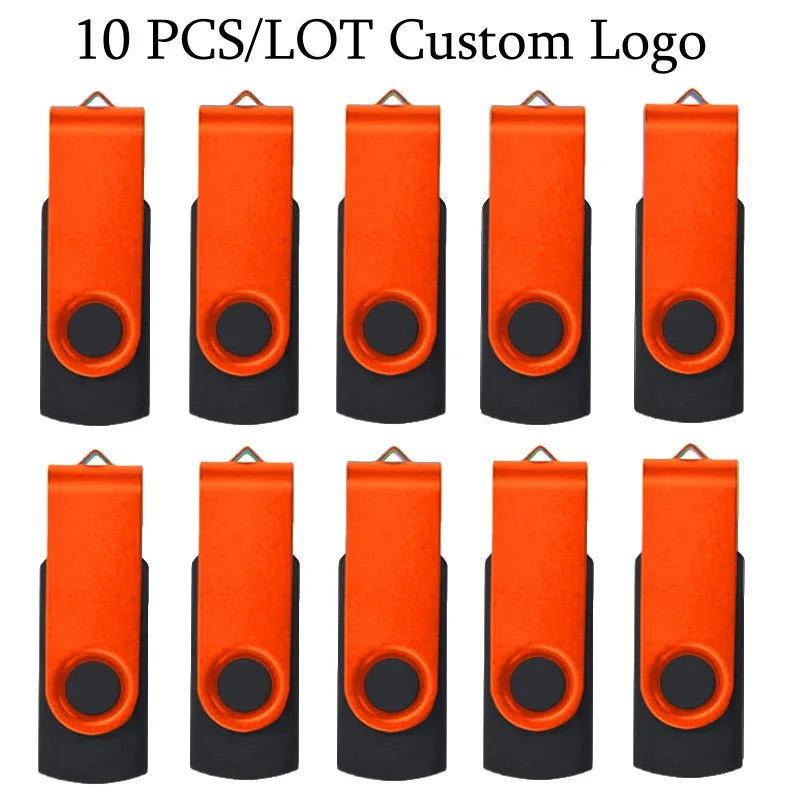 10pcs Flash Drive Flash Memory Card Memory Stick