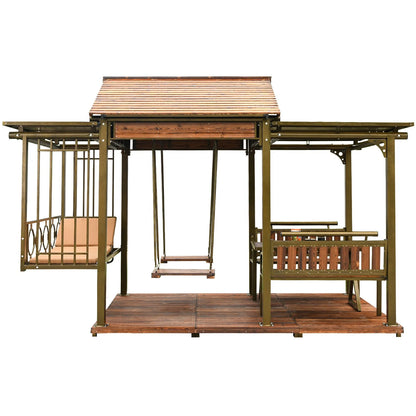 Multifunctional Outdoor Gazebo, Garden Structure,