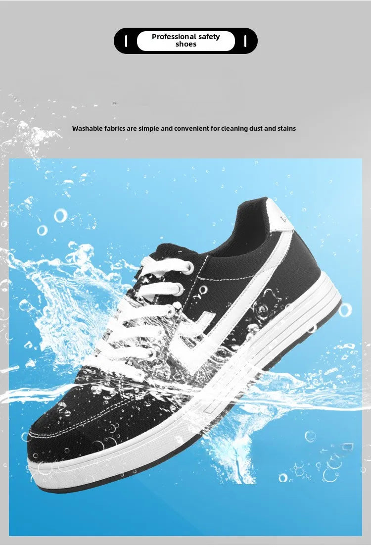 Labor Protection Shoes With Steel Toe Caps