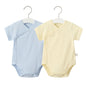 2Pcs Newborn Baby Girls Romper Pure Cotton Bodysuit