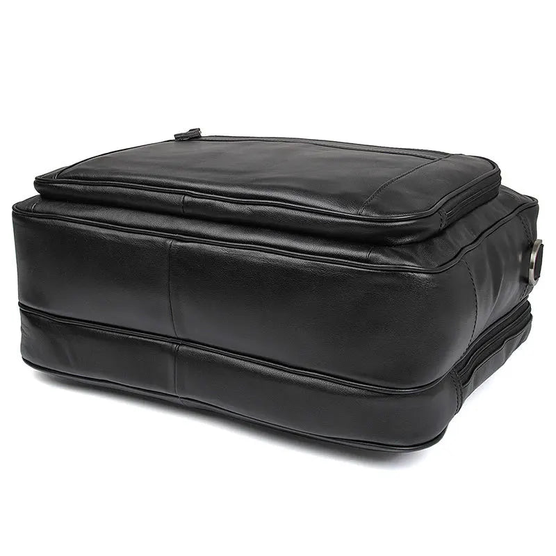 Genuine Leather Men Briefcase Business bag