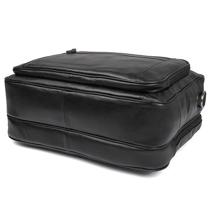 Genuine Leather Men Briefcase Business bag