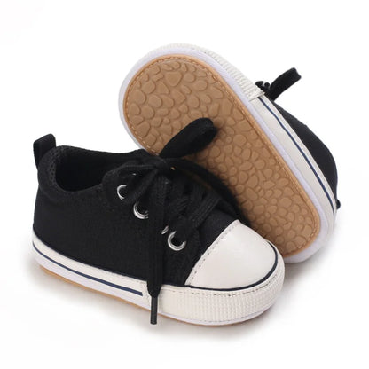 Baby Boy/Girls Canvas Shoes Non-slip Rubber Sole