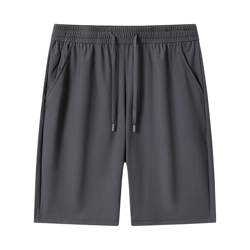 Silk Shorts Knee Length Bermuda Quick Dry