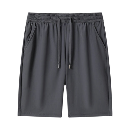 Silk Shorts Knee Length Bermuda Quick Dry