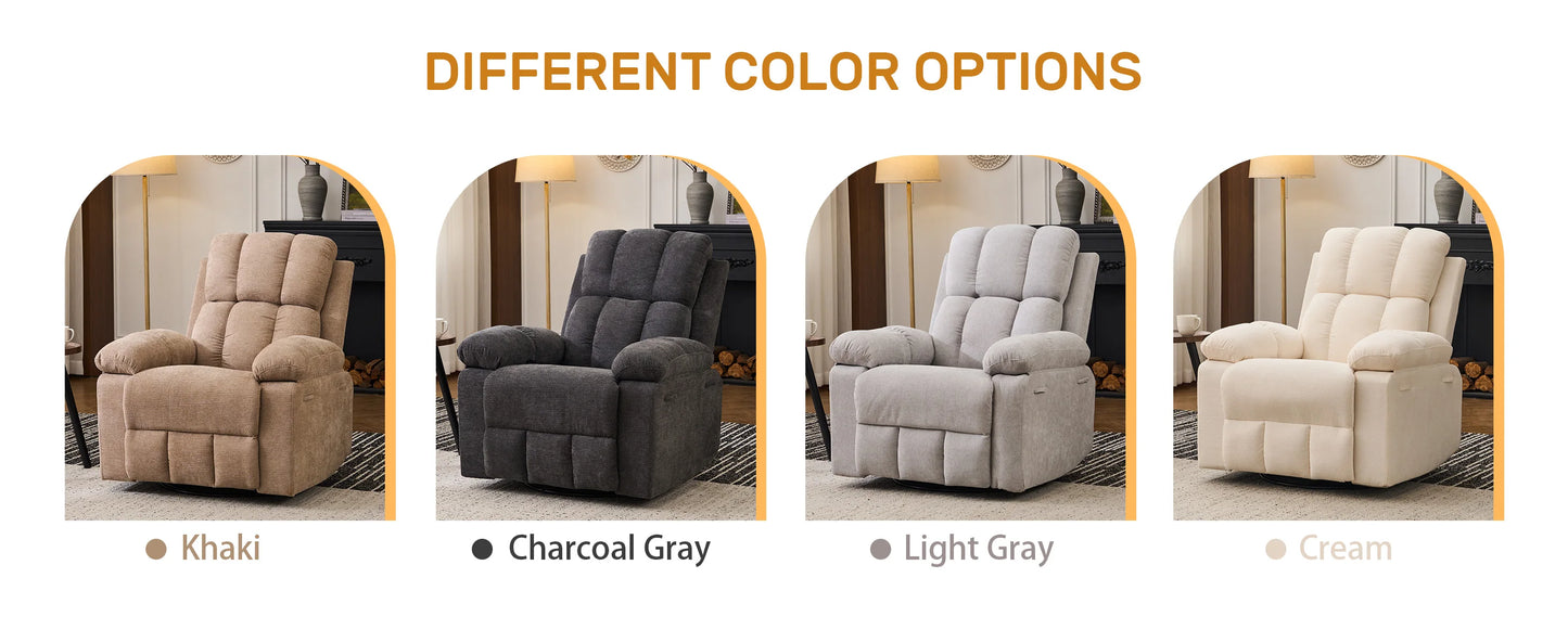 Rocking Recliner Chair, Modern Glider Recliner