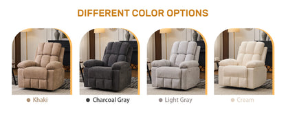 Rocking Recliner Chair, Modern Glider Recliner