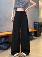 White Pants For Women Cotton Formal High Waist
