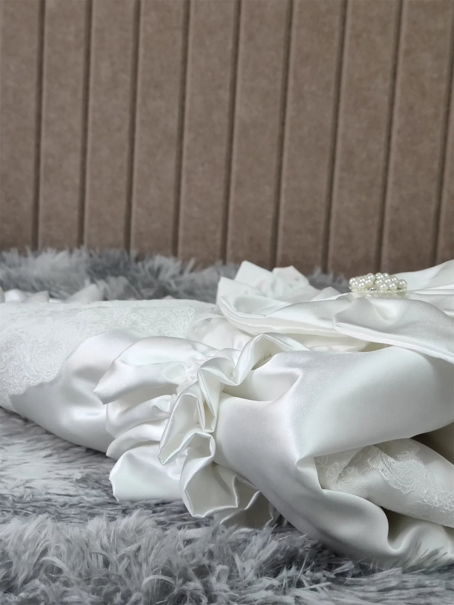 Luxury Soft Satin Swaddle Blankets Girls/Boys Wraps