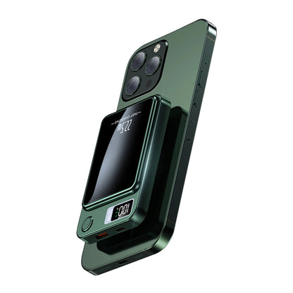 10000mAh Power Bank Magnetic Wireless Charger