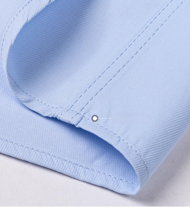 double collor Full shirts for men plus size