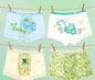 4PCS Boys Cute Mesh Breathable Comfort Underwear