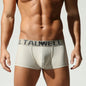 TAUWELL Ribbed Cotton Boxer Briefs Men Underwear