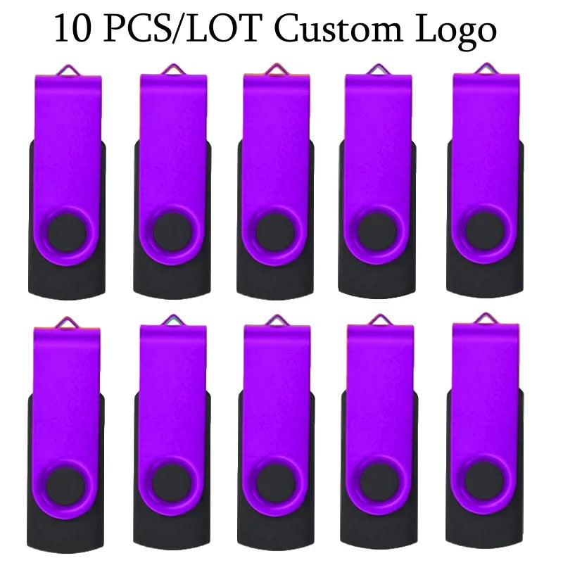 10pcs Flash Drive Flash Memory Card Memory Stick