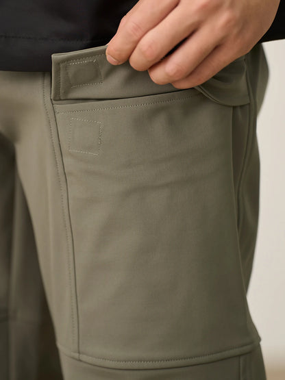 Loose Straight Water Repellent Softshell Hiking Trouser