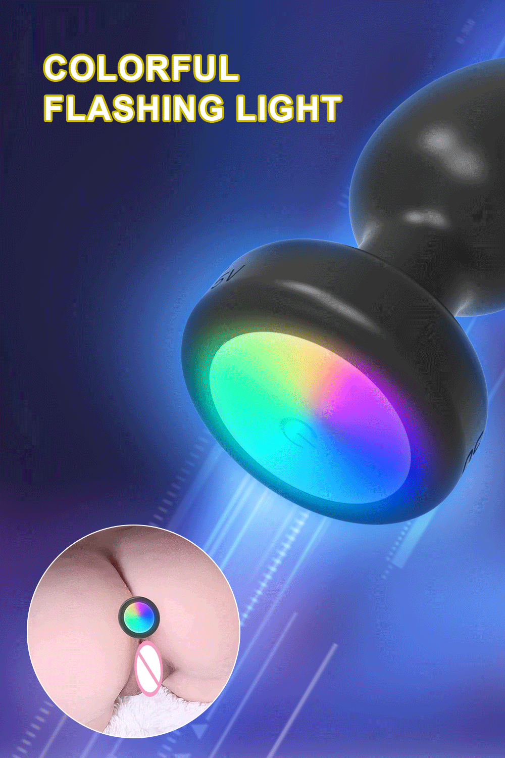 Toy Butt Plug Stimulator Masturbation Penetration Vibrating