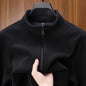 Zipper Hoodie Sweatshirt Fleece Lined Cardigan Jacket
