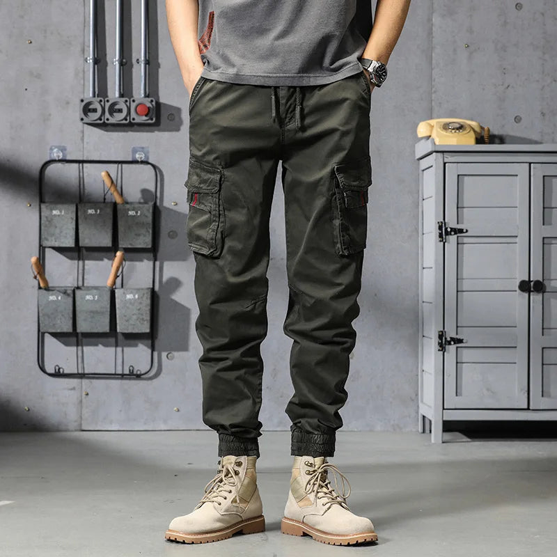 Mens Cargo Pants, Casual Multi-Pocket Tactical