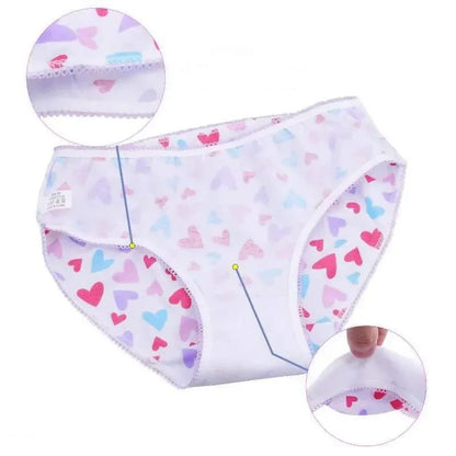 12Pc Girls Boys Cotton Panties Briefs Underwear