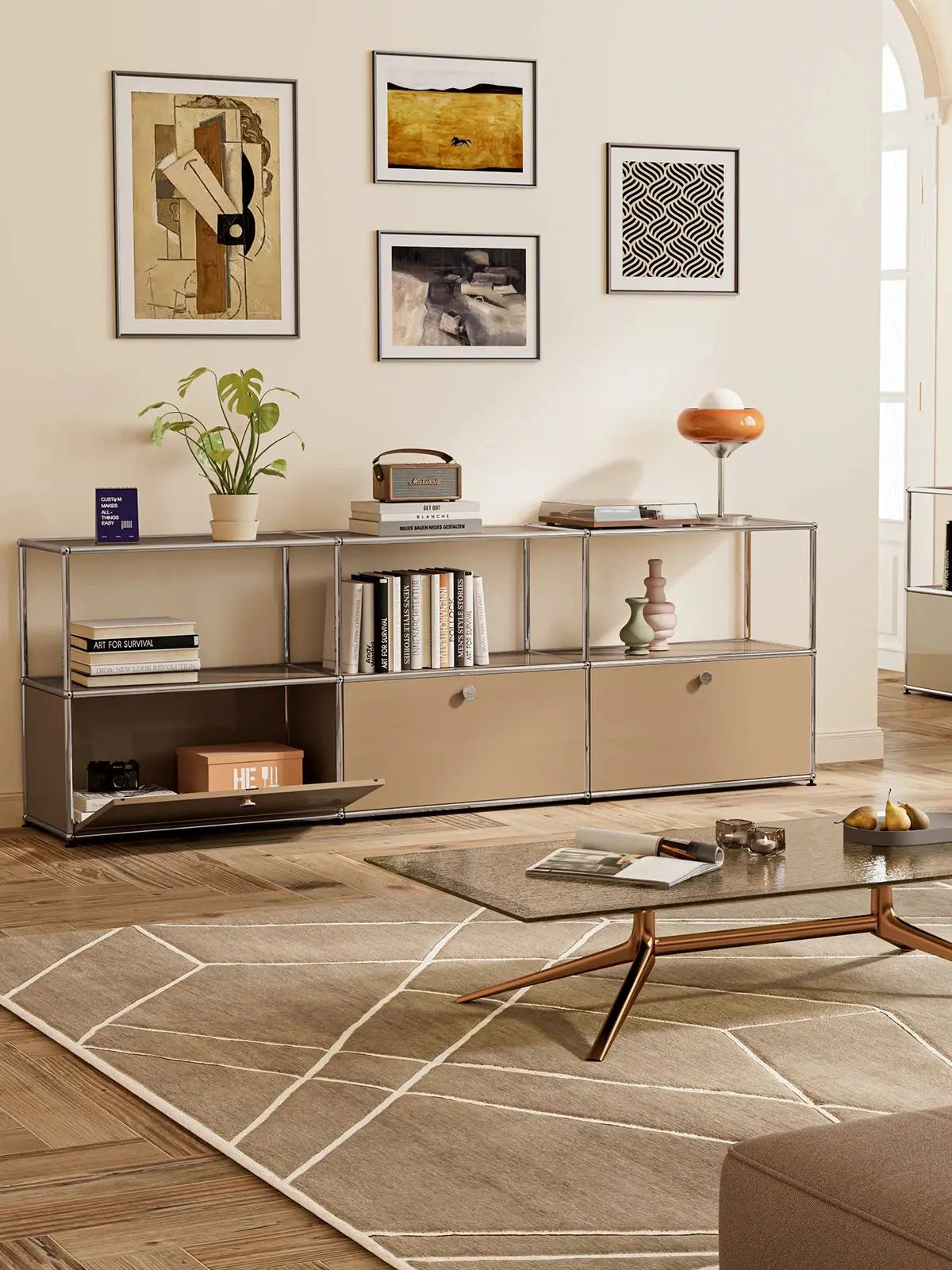 Storage Shelf Furniture Stainless Steel Cabinet