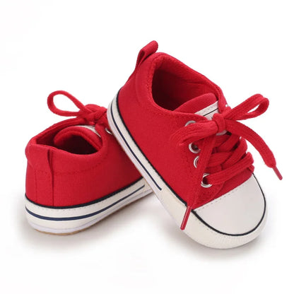Baby Boy/Girls Canvas Shoes Non-slip Rubber Sole