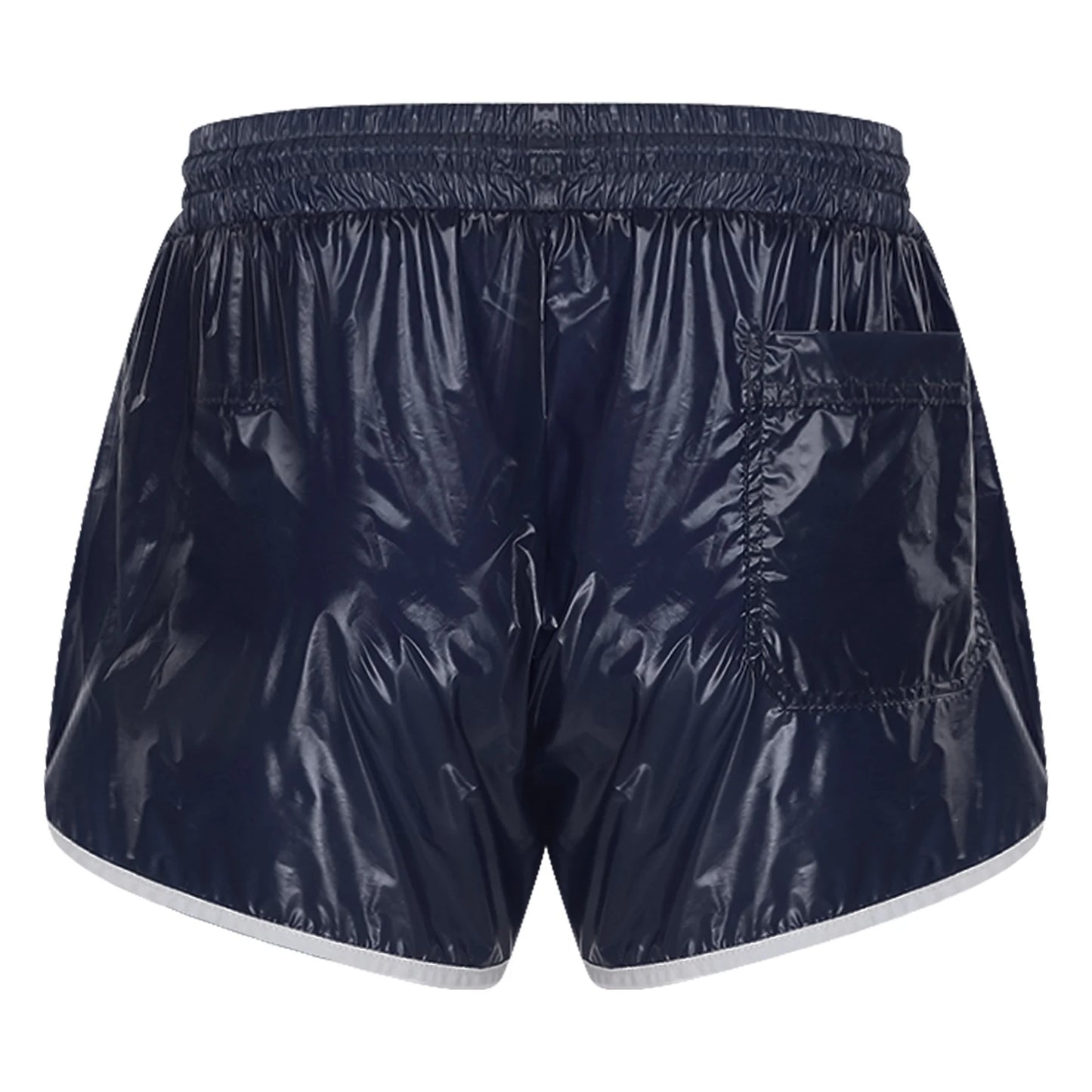 Mens Drawstring Waterpoof Swimming Trunks With Pockets