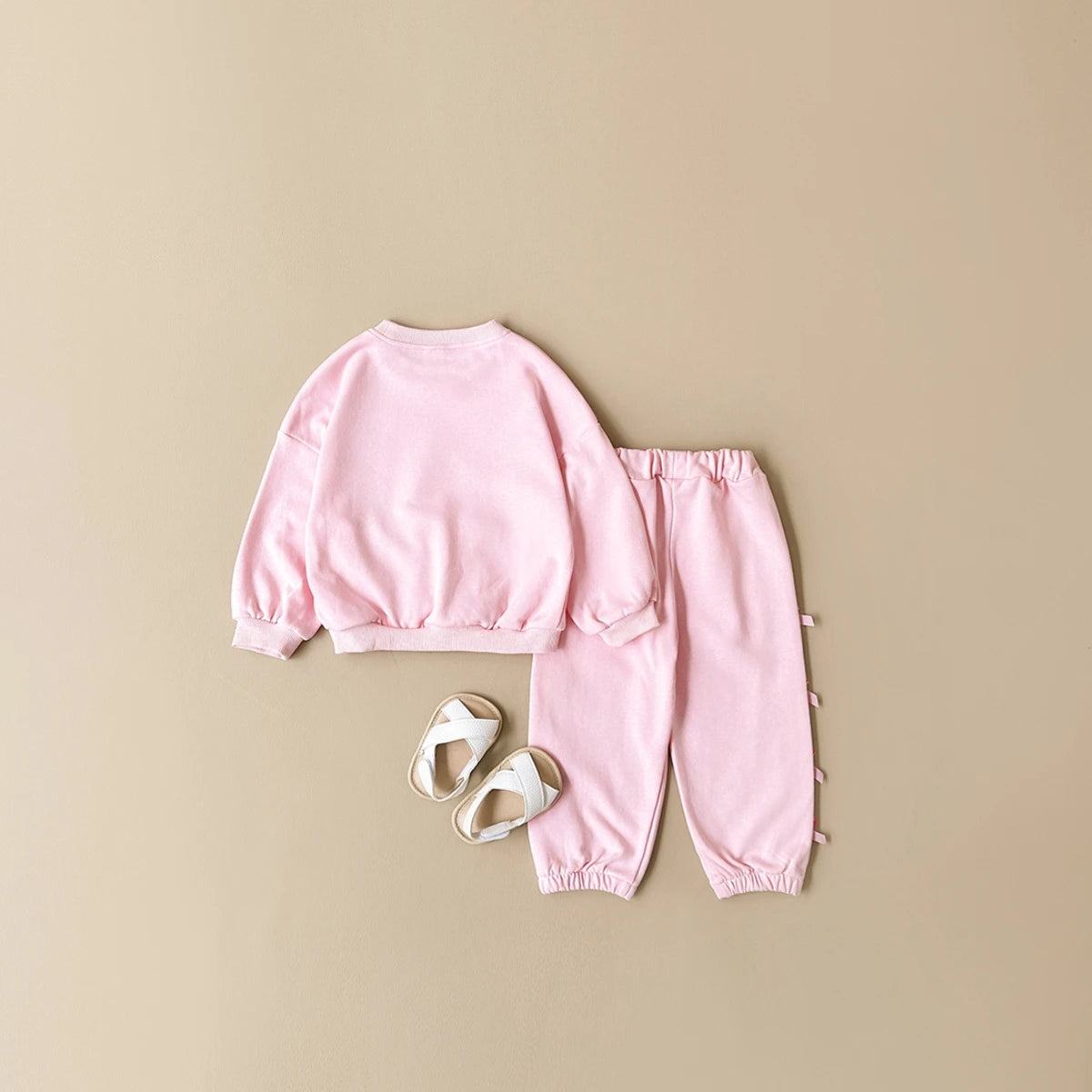 Love Sweatshirt Long Sleeve +Bow Pants