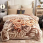 European Style Warm Raschel Blanket High End