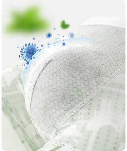 4PCS Teens Boy Mesh Breathable Antibacterial Underwear