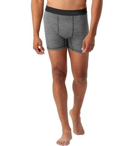 Mens Merino Wool Boxer Brief Breathable Fitness