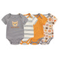4Pieces Short Sleeve Cartoon Baby Boy/Girl Bodysuit