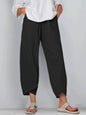 Women Sweatpants Joggers Women Cotton Linen Casual