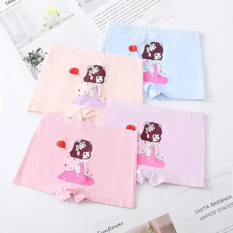 10pc Boys Girls Silk Boxer Cartoon Training Toddler Underwear