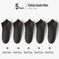5 PairsMen Business Ankle Dress Socks