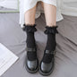 1 Pair Woman Lace Cotton Sweet Ruffle Socks