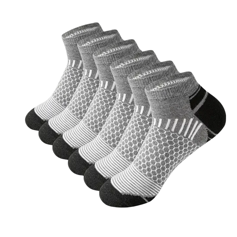 6 Pairs Men's Low Tub Socks